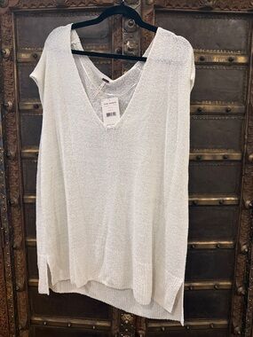 NWT free people easy sweater tee